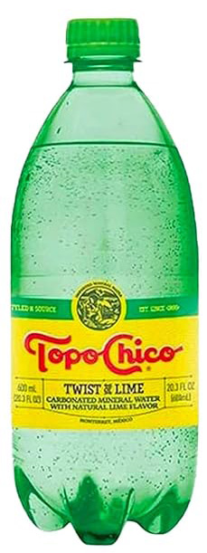 TOPOCHICO PLASTICO LIMA  24/ 20 OZ